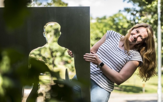 Lenka Štěrbová studentka a pokořitelka kanálu La Manche Článek na iForum. foto: Vladimír Šigut