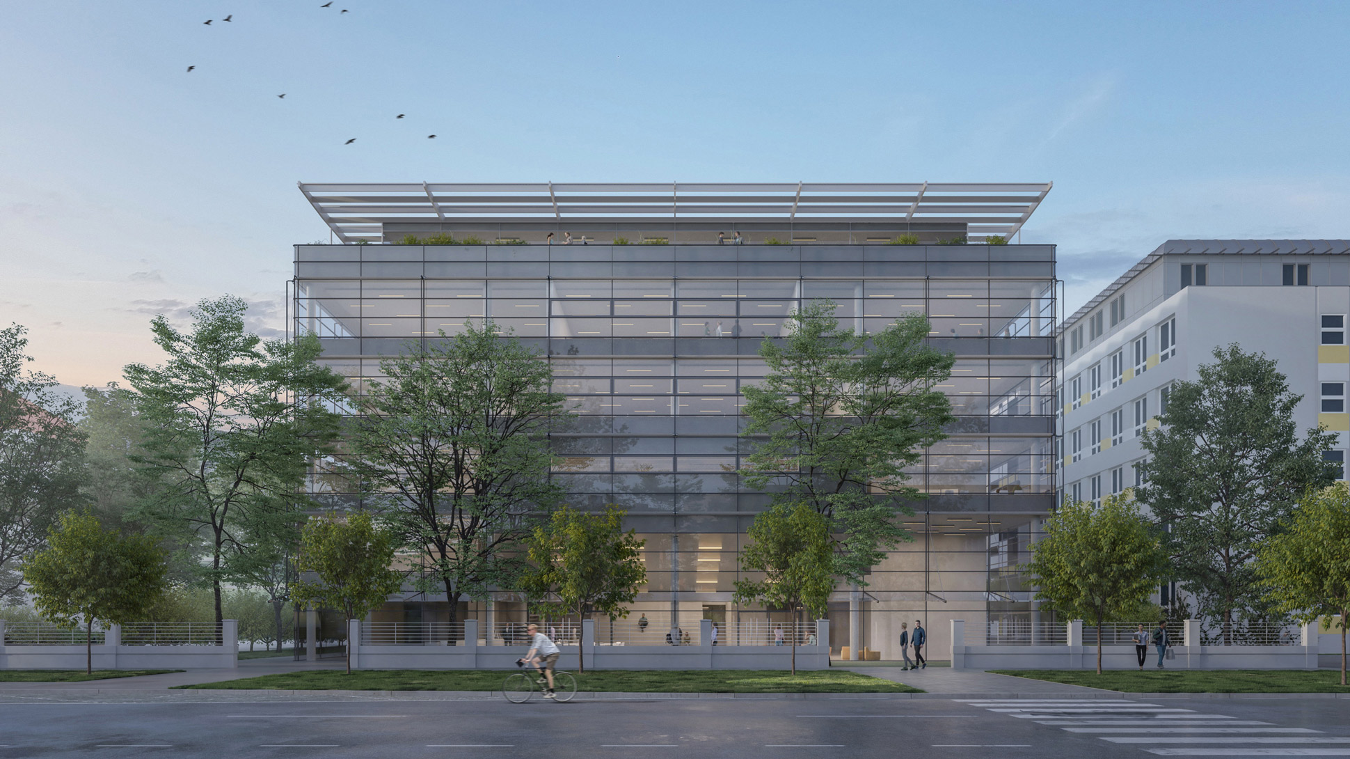Results of the competition for the teaching center of the 3FM CU