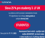 Sleva pro studenty od nakladatelství Grada