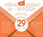 29. ročník konference Výživa a zdraví 2025 v Teplicích