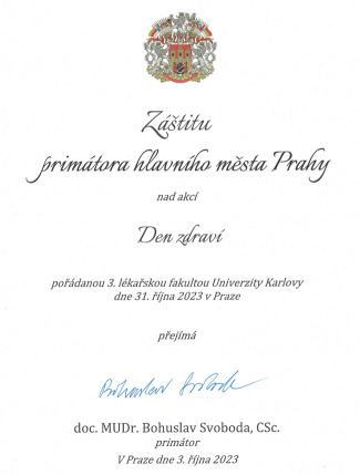 Záštita primátora Prahy